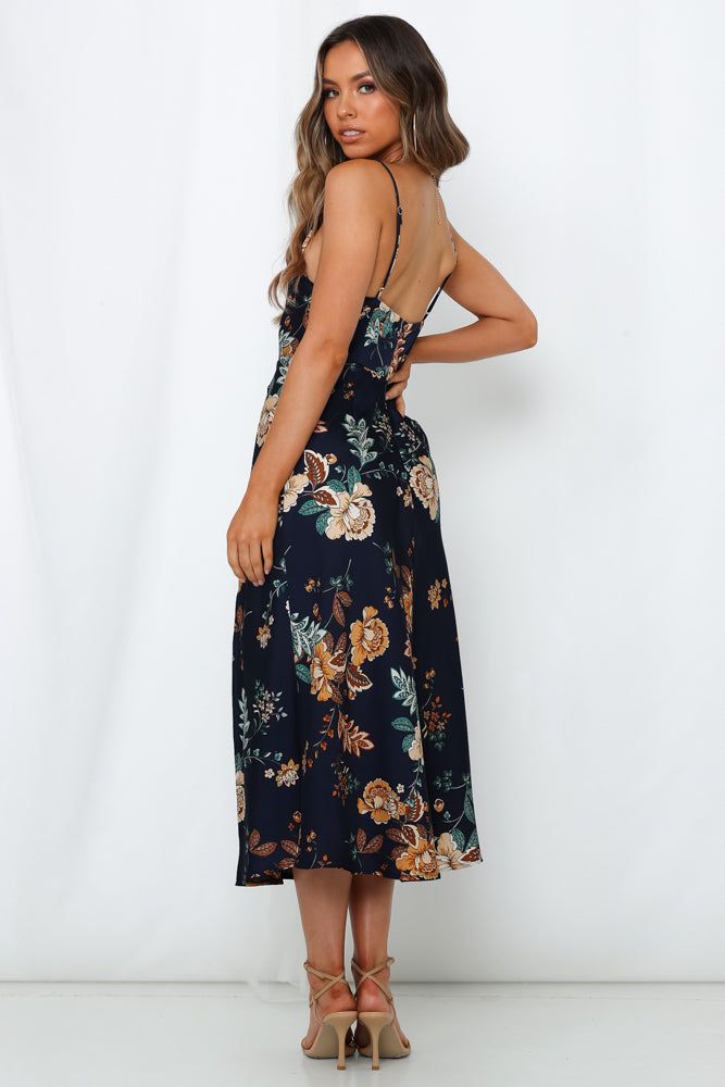 Atlas Maxi Dress Navy sold by Hello Molly product image thumbnail 4