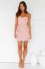 Finding Beauty Strapless Mini Dress Pink sold by Hello Molly