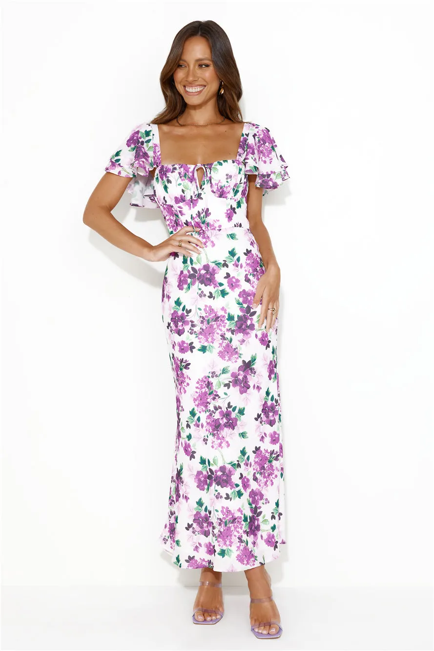 Great Things Maxi Dress Purple sold by Hello Molly product image thumbnail 2