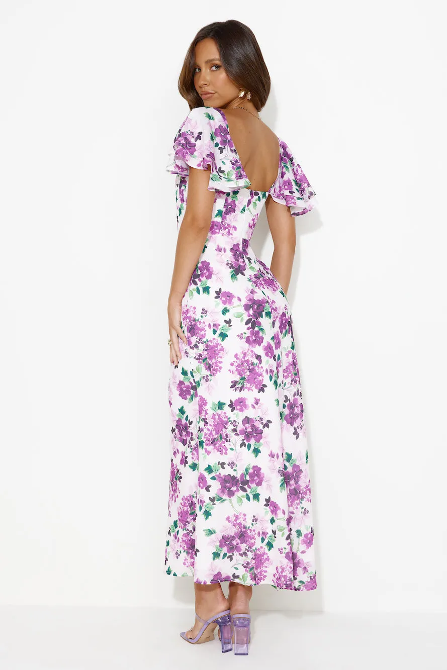 Great Things Maxi Dress Purple sold by Hello Molly product image thumbnail 4