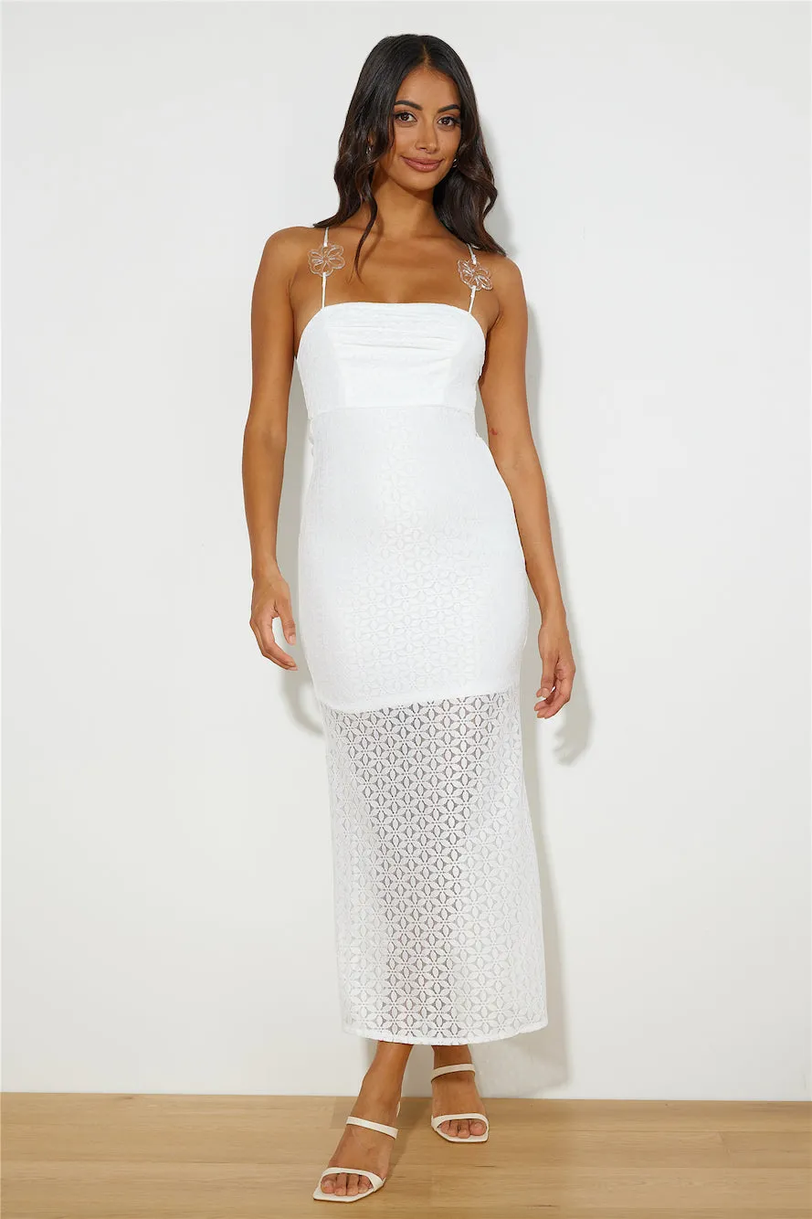 Daisy Bloom Maxi Dress White sold by Hello Molly product image thumbnail 2