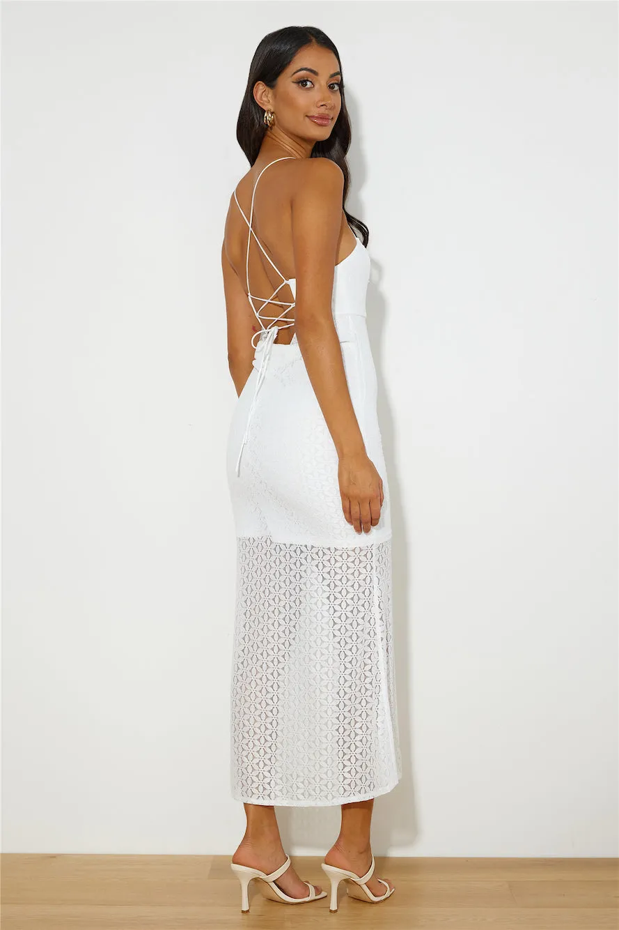 Daisy Bloom Maxi Dress White sold by Hello Molly product image thumbnail 4
