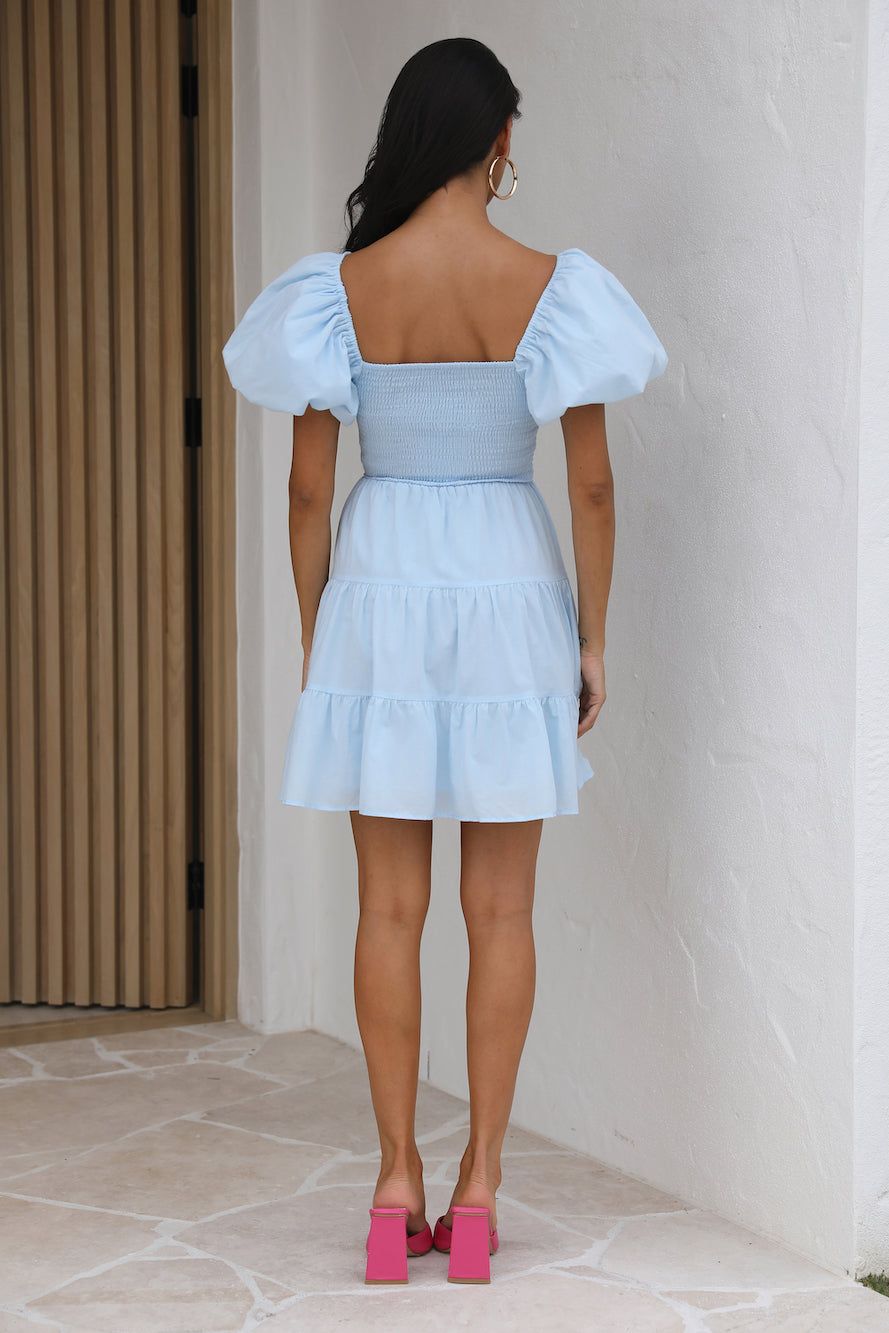 Salty Air Mini Dress Blue sold by Hello Molly product image thumbnail 4