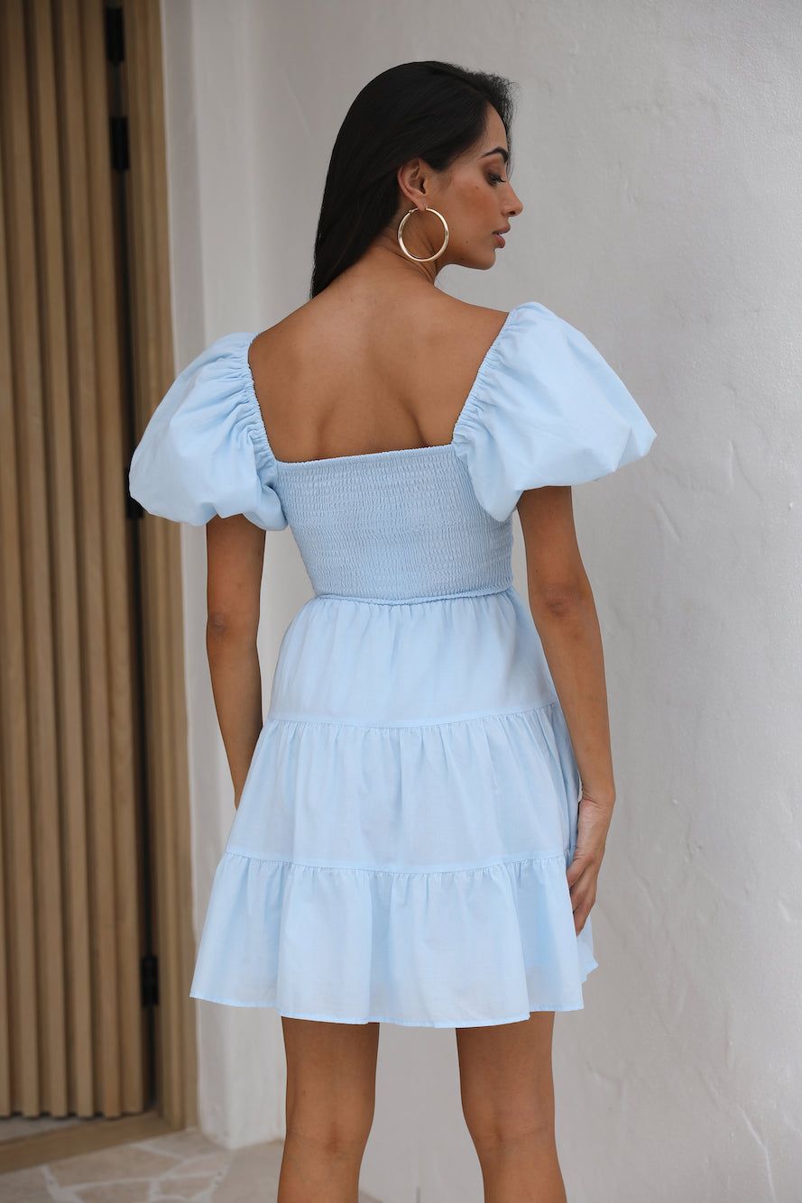 Salty Air Mini Dress Blue sold by Hello Molly product image thumbnail 5