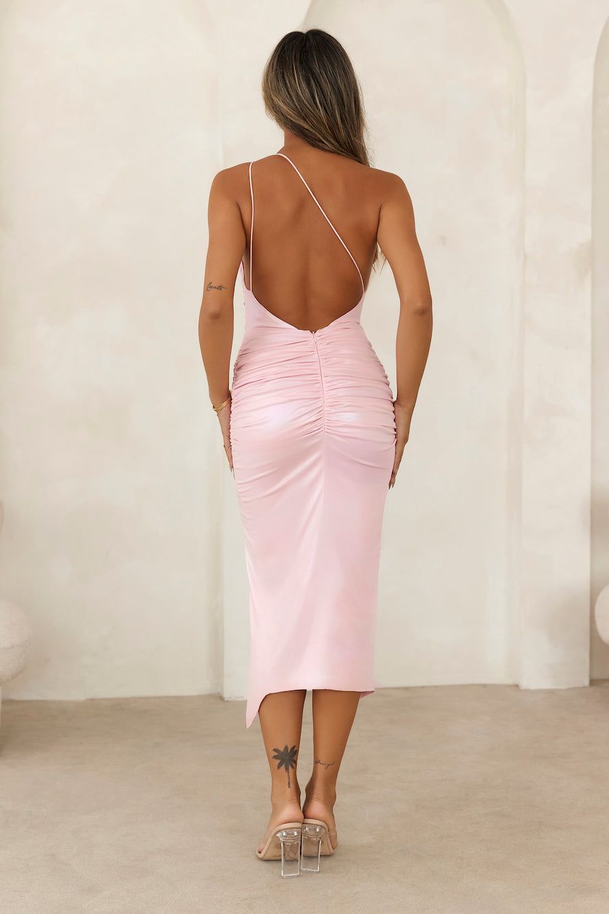 HELLO MOLLY Chasing Lights Midi Dress Pink sold by Hello Molly product image thumbnail 5