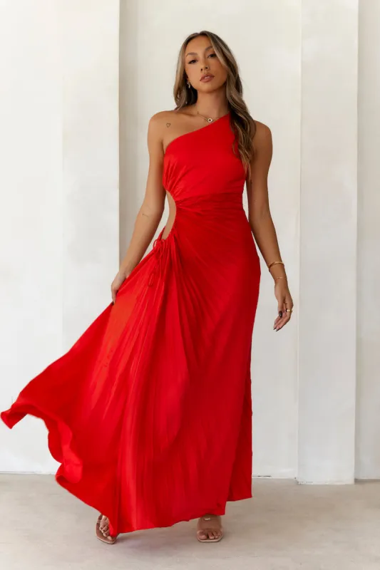 Season Of Weddings Maxi Dress Red sold by Hello Molly