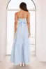 Sunlit Secrets Maxi Dress Blue sold by Hello Molly