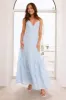 Sunlit Secrets Maxi Dress Blue sold by Hello Molly