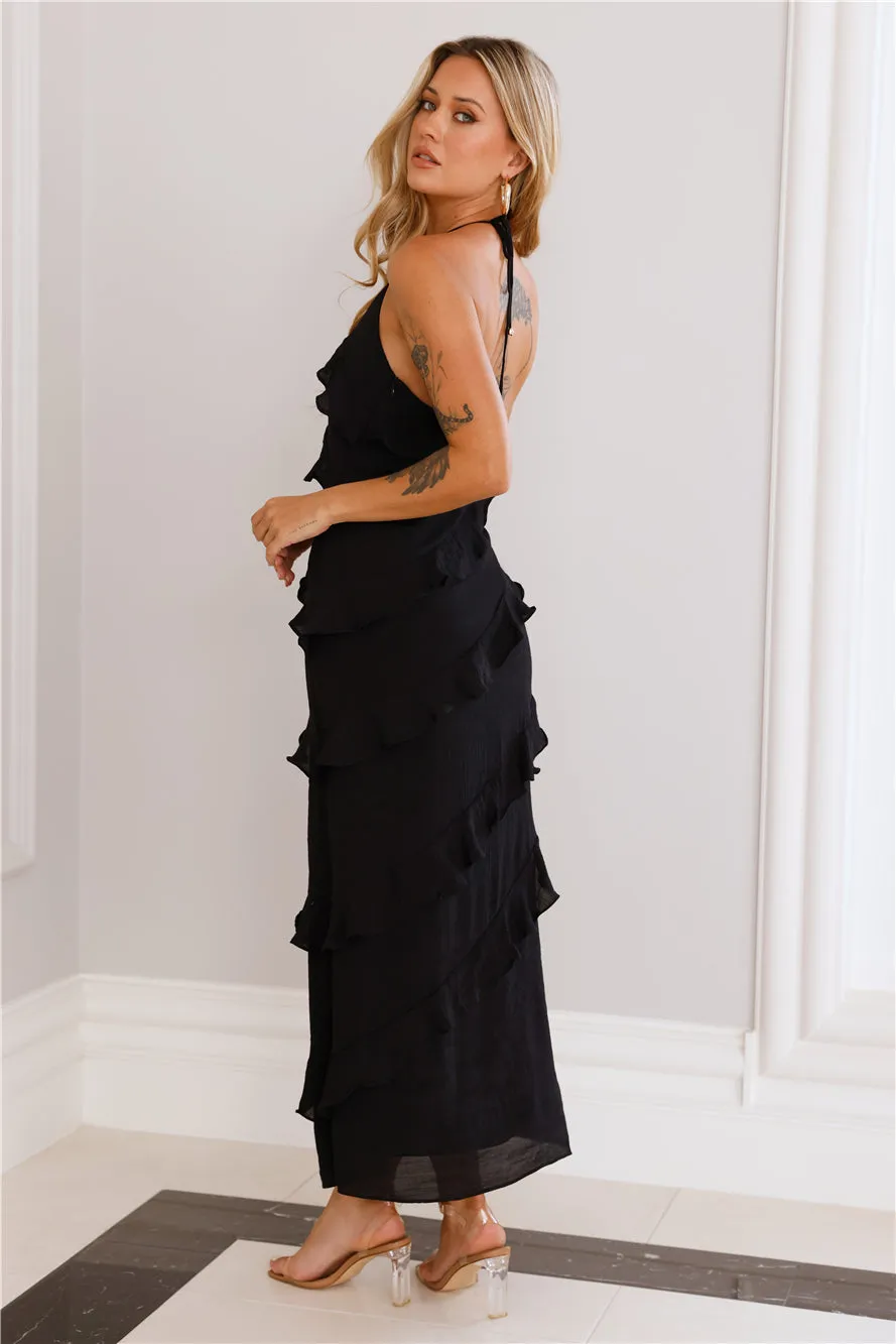 What A Beauty Maxi Dress Black sold by Hello Molly product image thumbnail 3