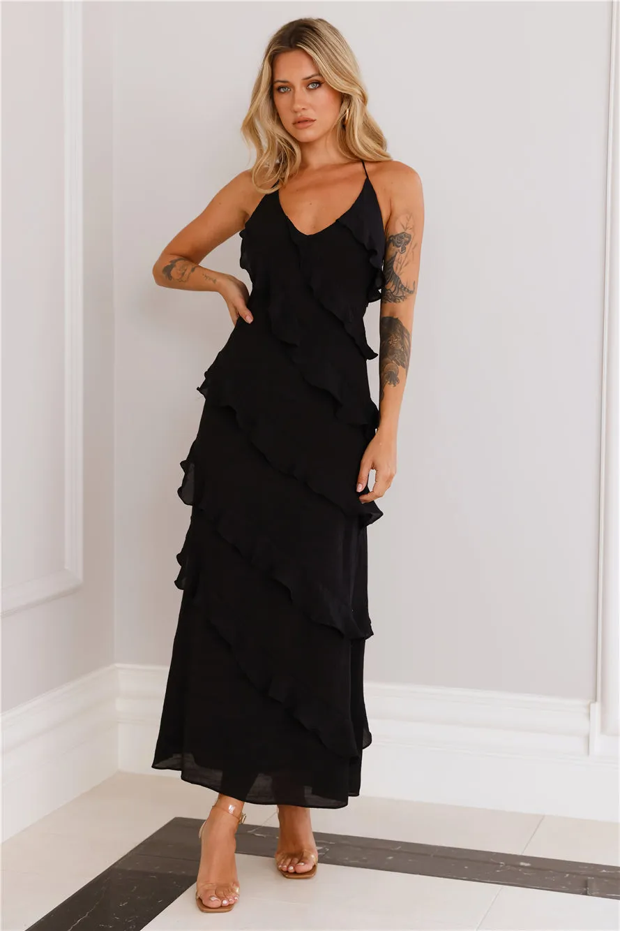 What A Beauty Maxi Dress Black sold by Hello Molly product image thumbnail 2