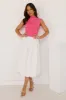Get The Look Bubble Midi Skirt White sold by Hello Molly