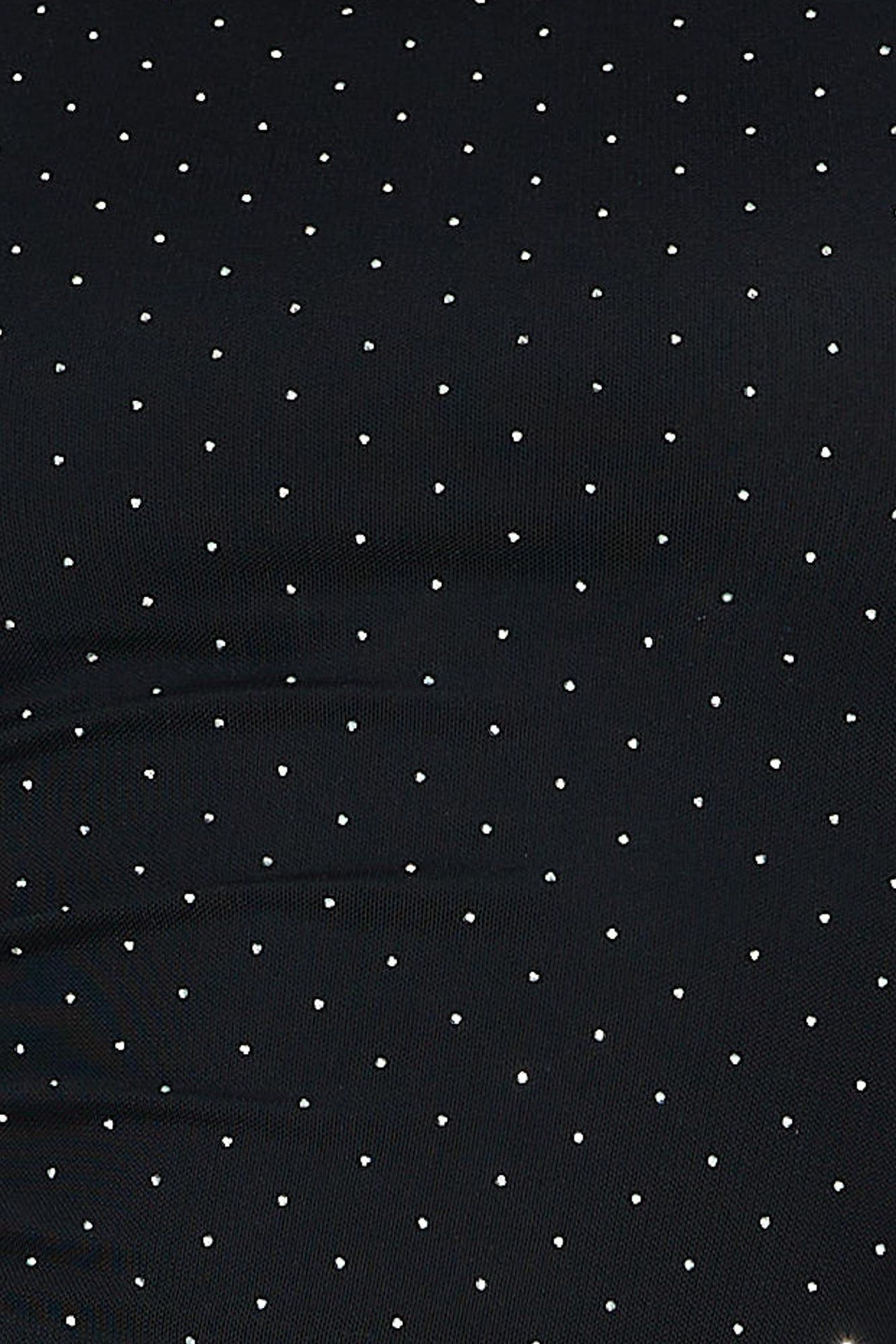 Fantastic Sparkle Diamante Crop Top Black sold by Hello Molly product image thumbnail 7