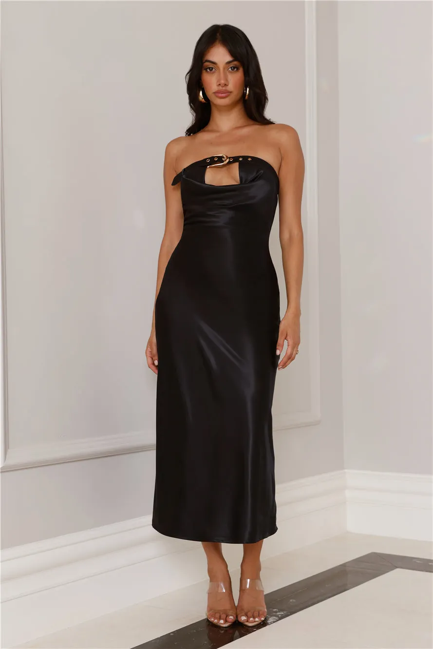RUNAWAY Loxana Strapless Dress Black sold by Hello Molly product image thumbnail 3