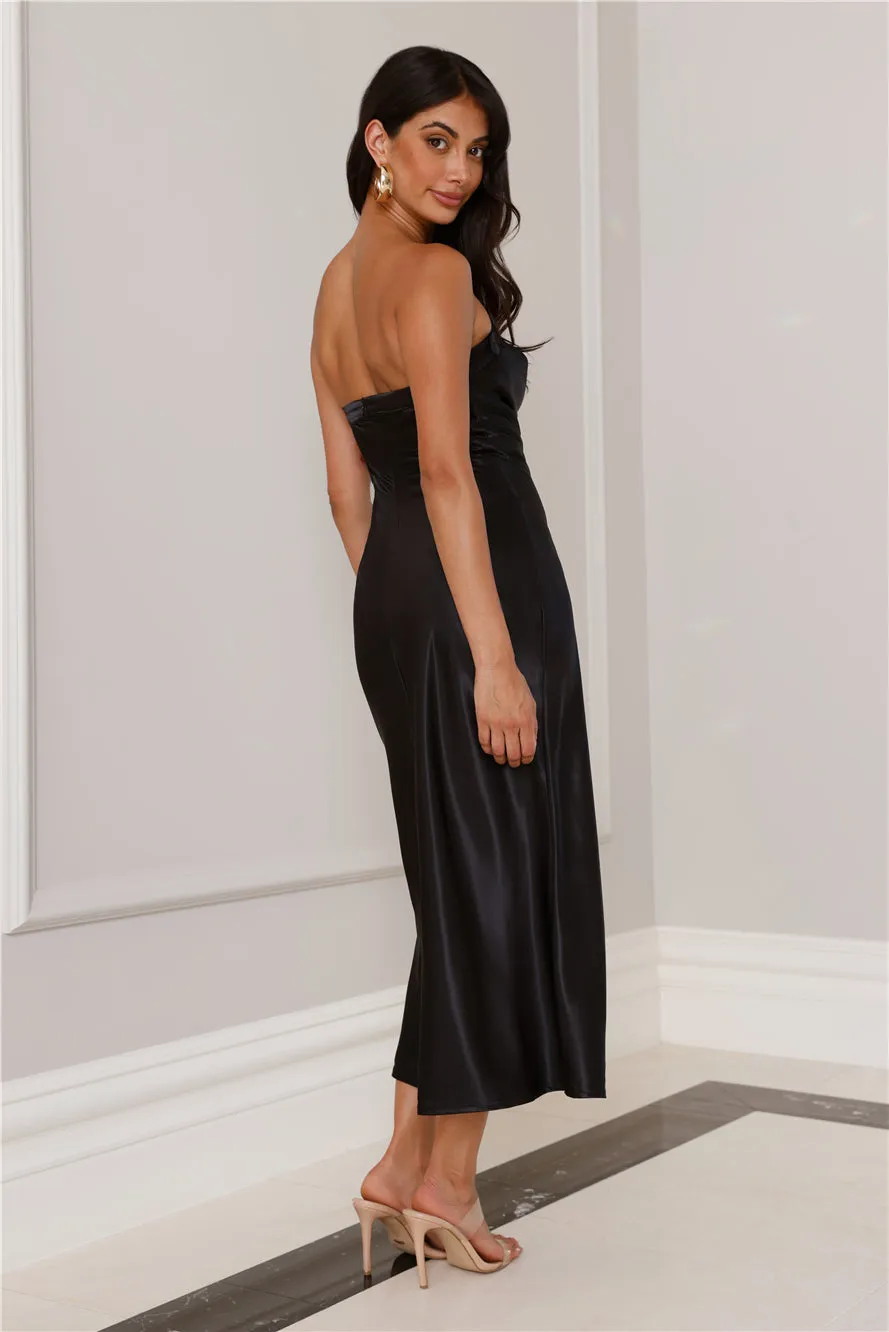 RUNAWAY Loxana Strapless Dress Black sold by Hello Molly product image thumbnail 4