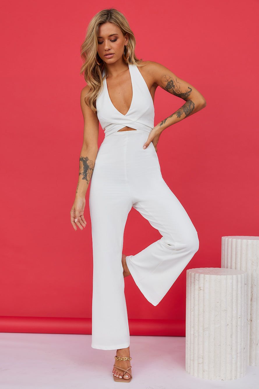 Ambitious Lover Jumpsuit White sold by Hello Molly product image thumbnail 4