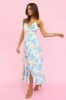 Beach Sunsets Midi Dress Blue sold by Hello Molly