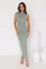 Sleek And Simple Maxi Dress Sage sold by Hello Molly