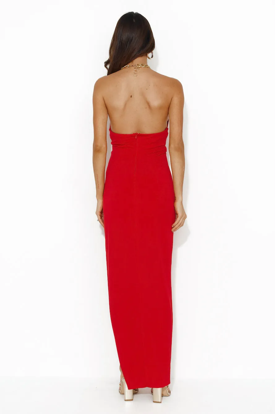 Aspire To Be Maxi Dress Red sold by Hello Molly product image thumbnail 5