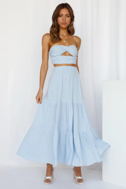 So Particular Crop Blue sold by Hello Molly