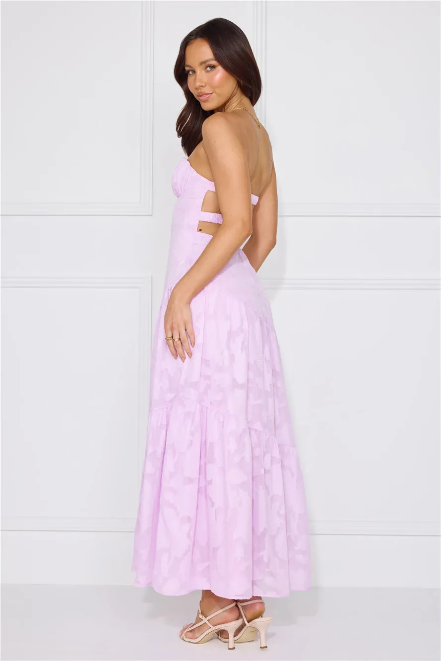 My Best Strapless Maxi Dress Lilac sold by Hello Molly product image thumbnail 4