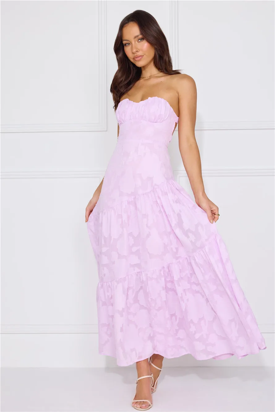 My Best Strapless Maxi Dress Lilac sold by Hello Molly product image thumbnail 2