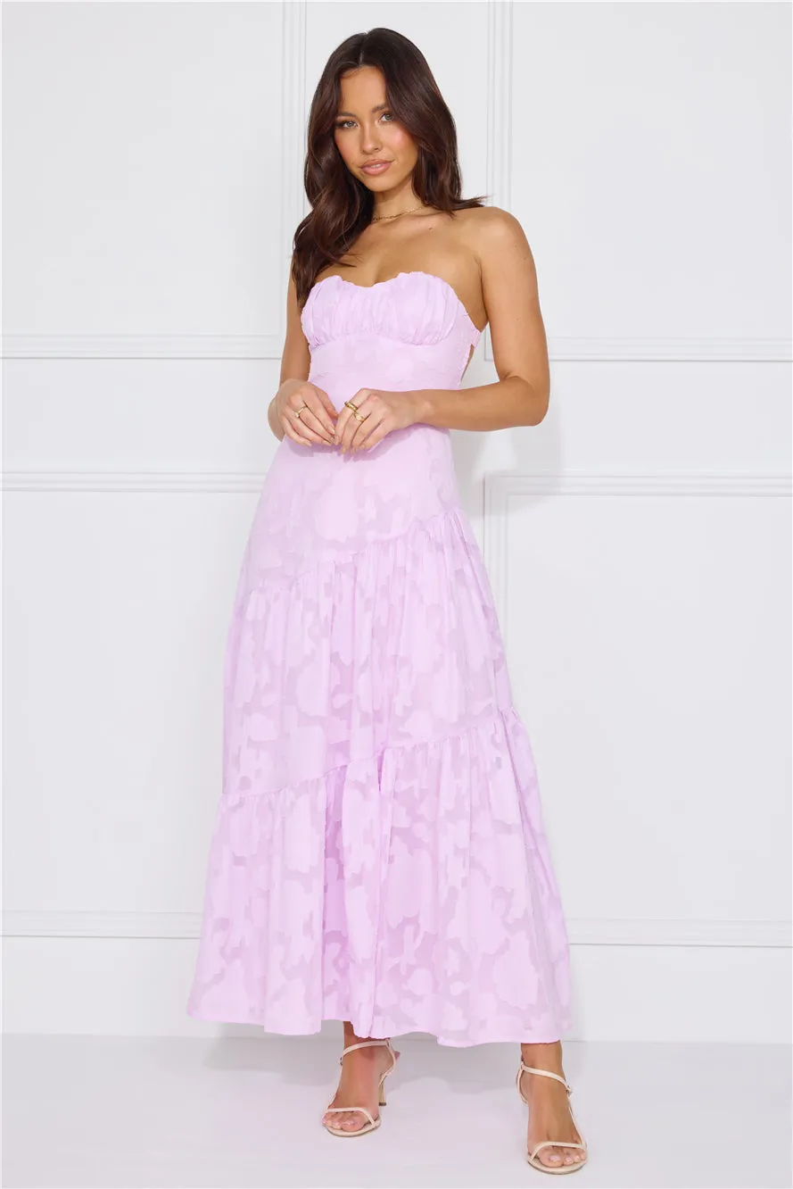 My Best Strapless Maxi Dress Lilac sold by Hello Molly product image thumbnail 3