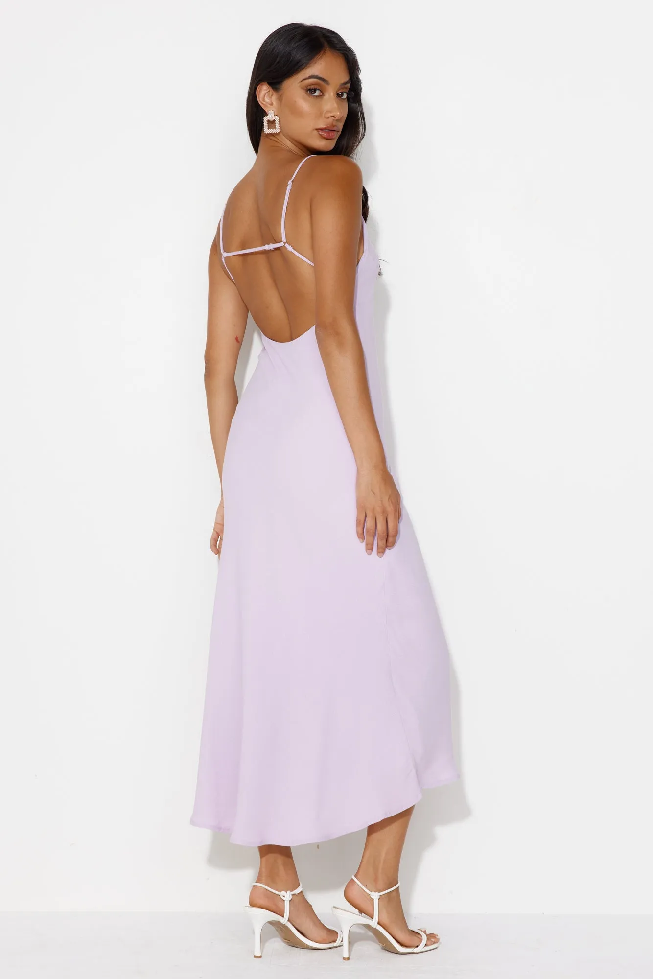 Proud Eyes Maxi Dress Lilac sold by Hello Molly product image thumbnail 5