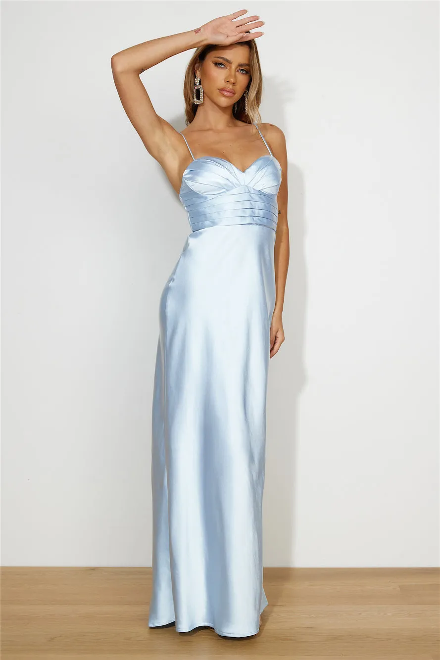 Wedding Dream Midi Dress Blue sold by Hello Molly product image thumbnail 2