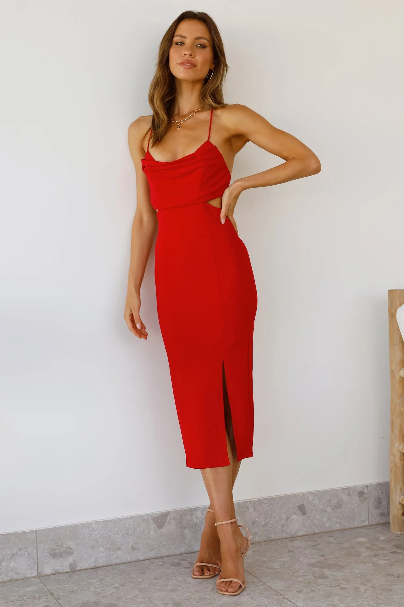 Love Dust Midi Dress Red sold by Hello Molly product image thumbnail 2