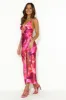 Refined Satin Maxi Dress Pink sold by Hello Molly