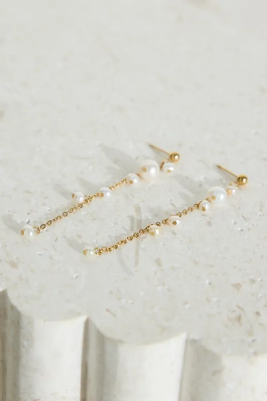 18K Gold Plated Celestial Flora Earrings sold by Hello Molly