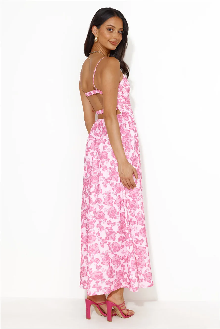 Coolest Feelings Maxi Dress Pink sold by Hello Molly product image thumbnail 5