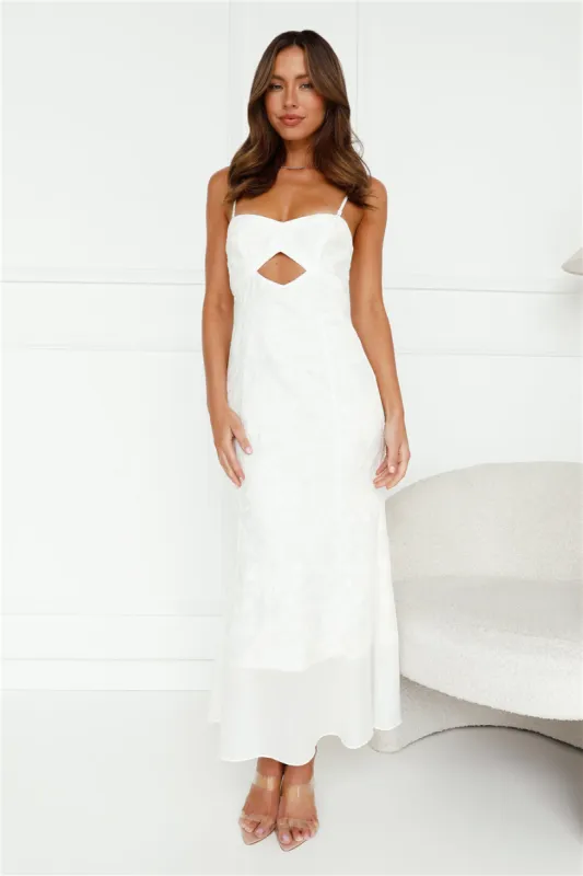 Riri Maxi Dress White sold by Hello Molly