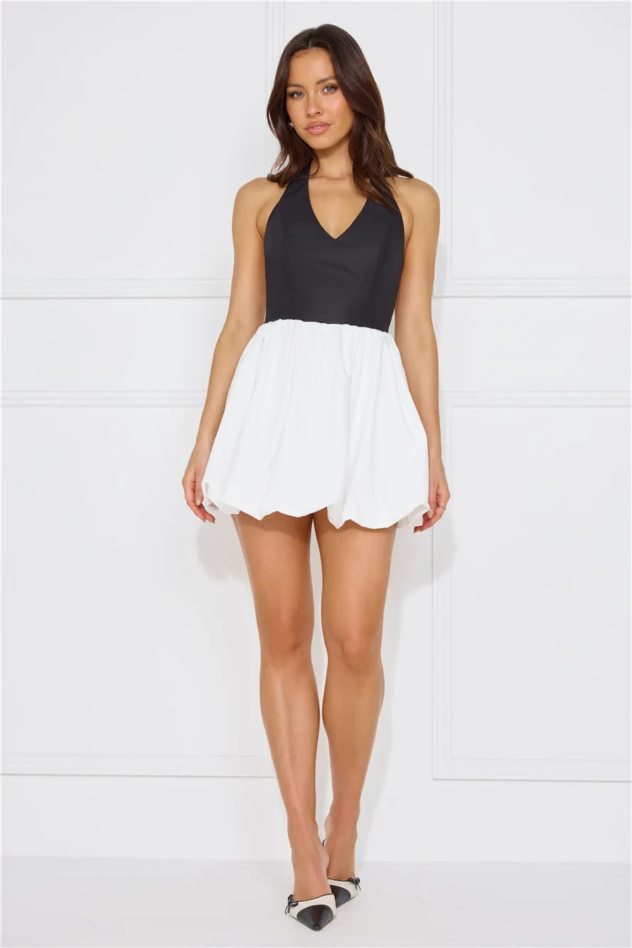 The Jet Set Halter Mini Dress White sold by Hello Molly product image thumbnail 2