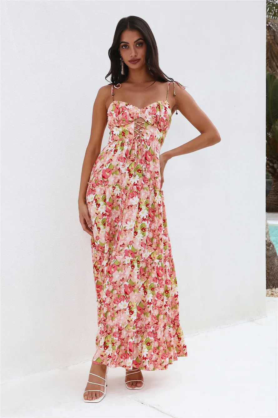 Sunset Pictures Maxi Dress Pink sold by Hello Molly product image thumbnail 3