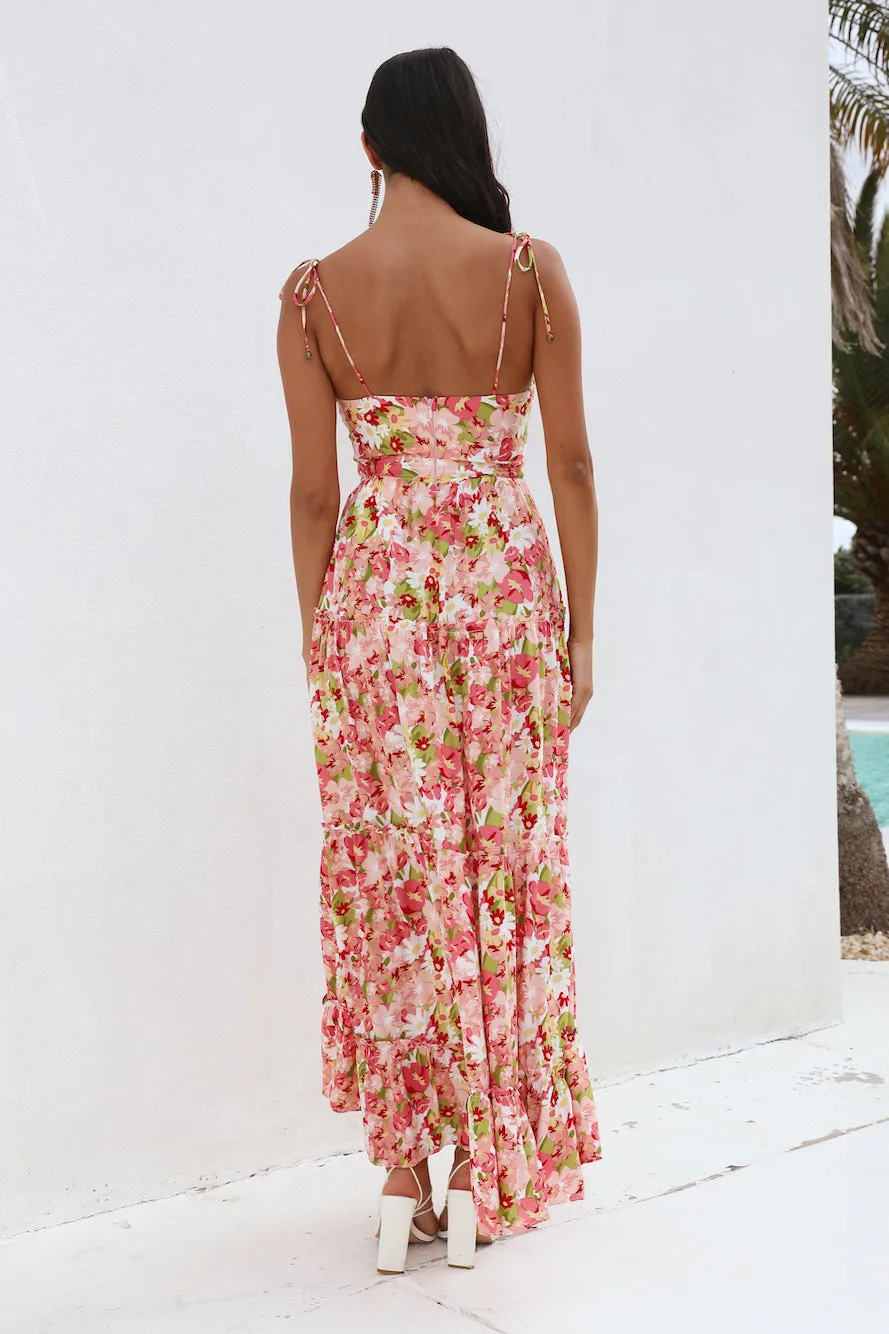 Sunset Pictures Maxi Dress Pink sold by Hello Molly product image thumbnail 5