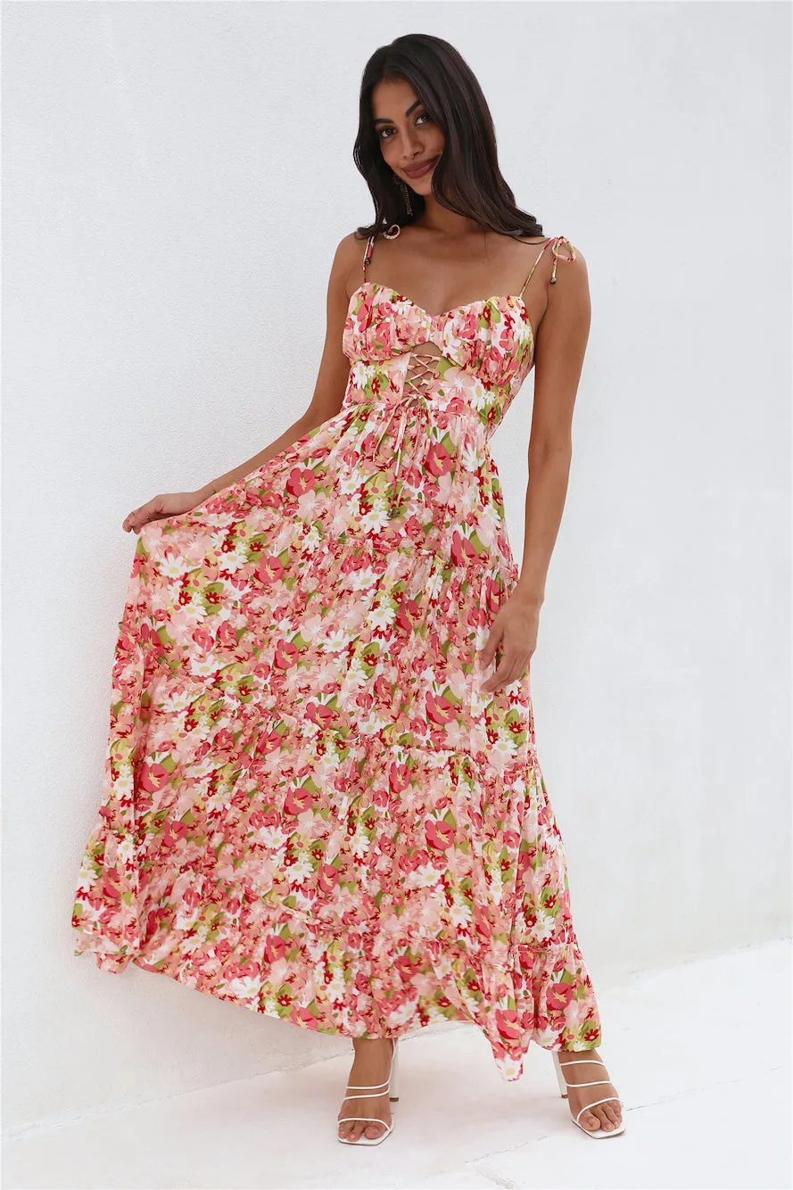 Sunset Pictures Maxi Dress Pink sold by Hello Molly product image thumbnail 2