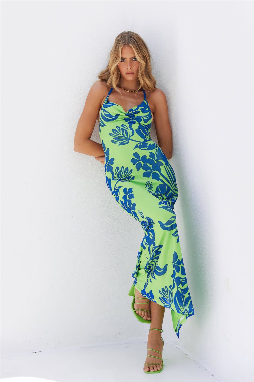 By The Pool Maxi Dress Blue sold by Hello Molly product image thumbnail 3