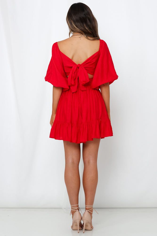 This Is Espionage Dress Red sold by Hello Molly product image thumbnail 4
