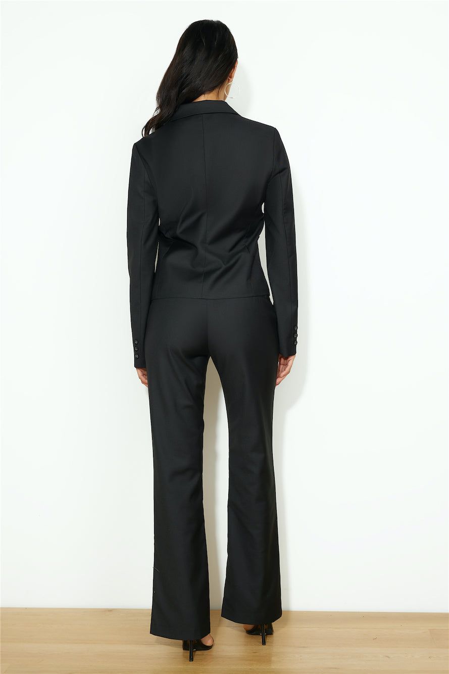LIONESS Bessette Pant Onyx sold by Hello Molly product image thumbnail 4