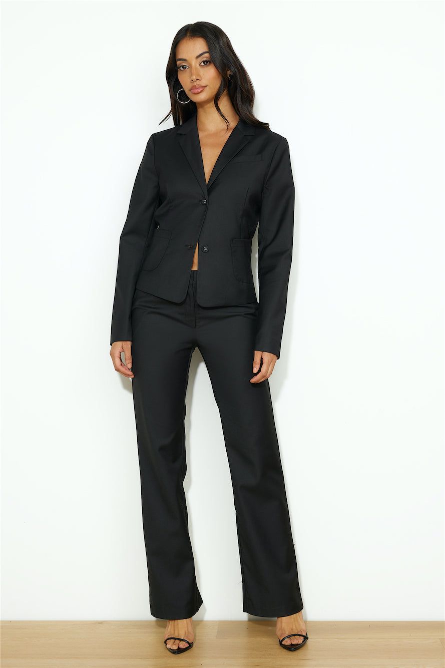 LIONESS Bessette Pant Onyx sold by Hello Molly product image thumbnail 2