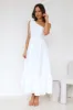 Calm Silence One Shoulder Maxi Dress White sold by Hello Molly