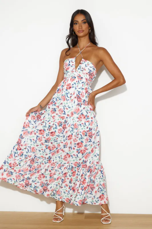 Feel Fresher Maxi Dress Red sold by Hello Molly