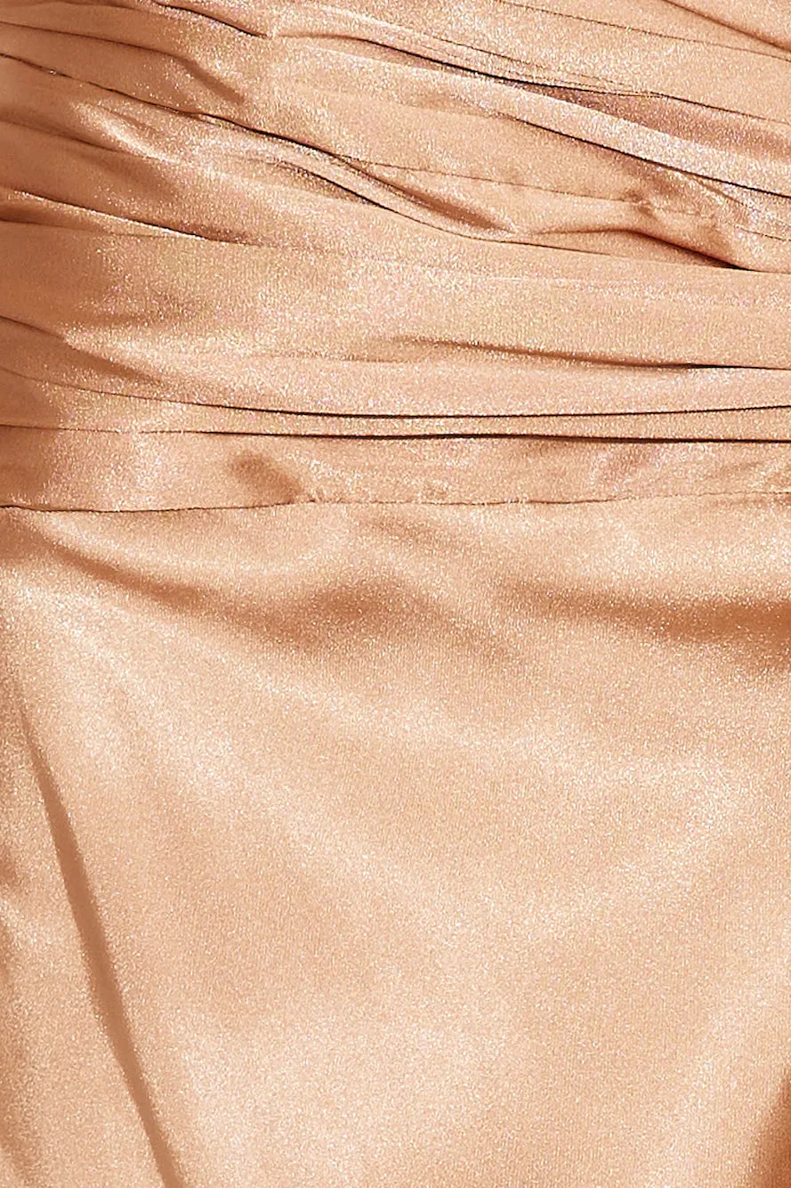 Keep Living Large Maxi Skirt Bronze sold by Hello Molly product image thumbnail 4