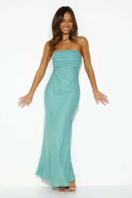 Moves To Make Maxi Dress Sage sold by Hello Molly