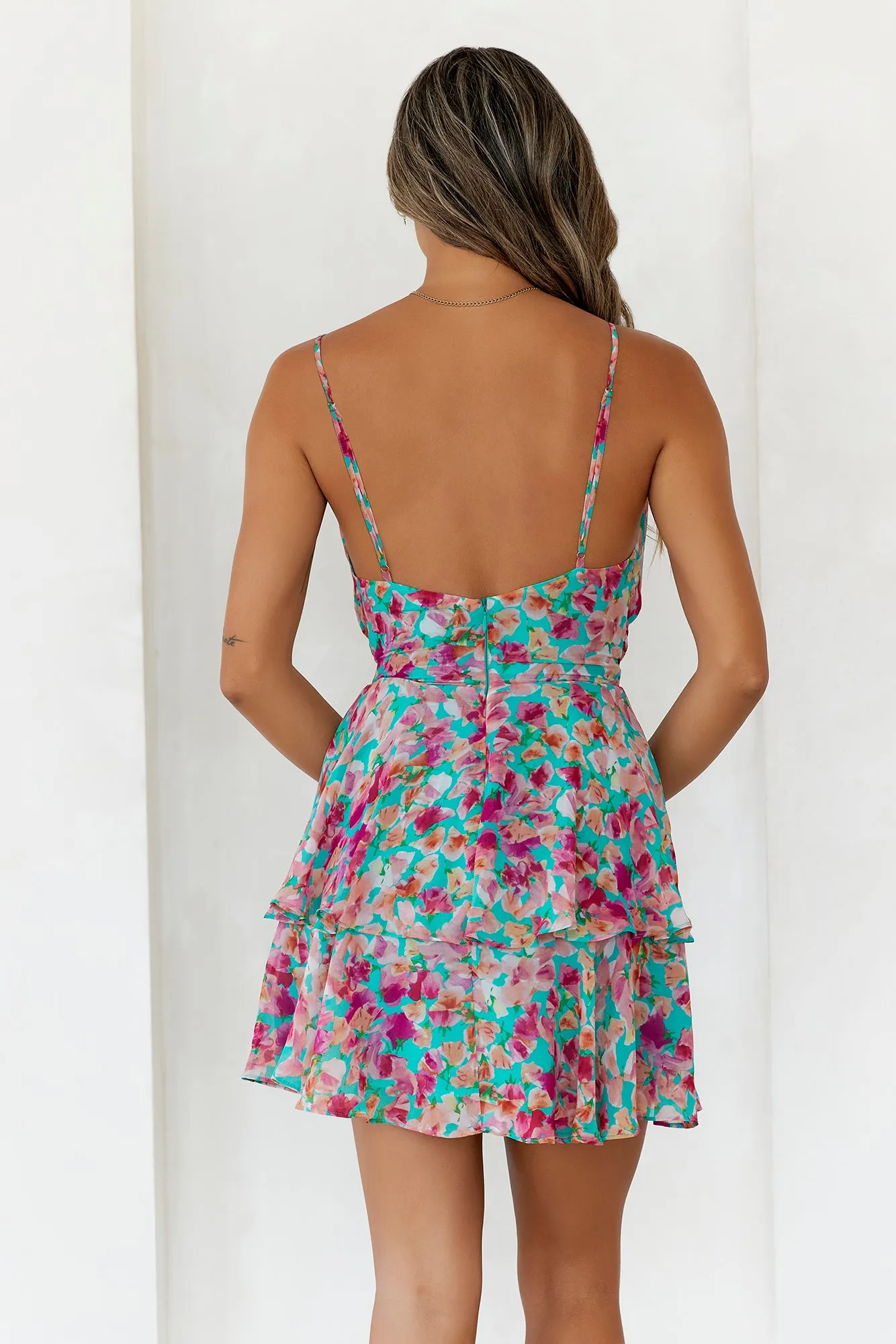 HELLO MOLLY She's A Work Of Art Mini Dress Multi Print sold by Hello Molly product image thumbnail 5