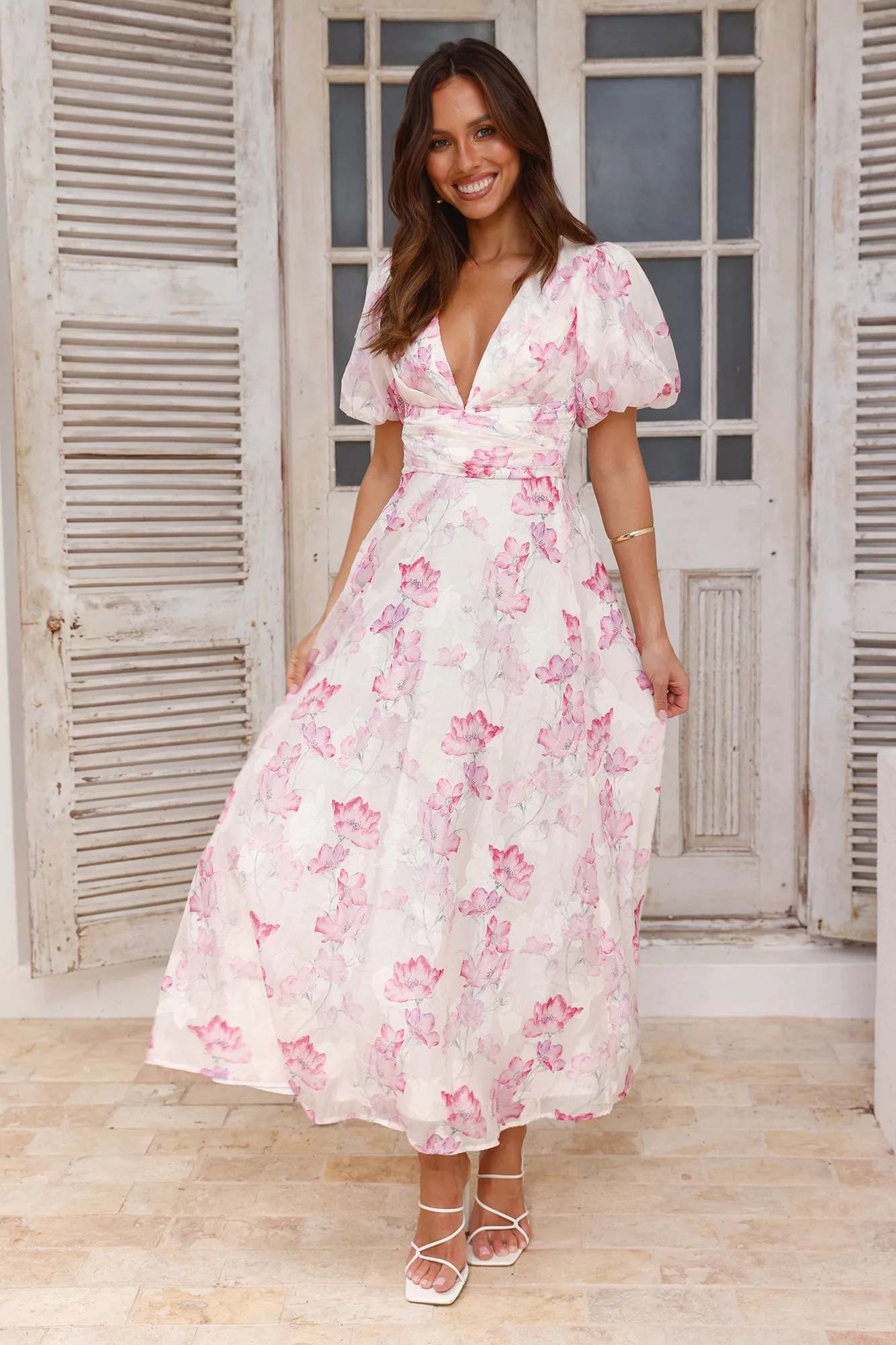 One To Love Maxi Dress White sold by Hello Molly