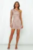 Vivien Vixen Dress Gold sold by Hello Molly