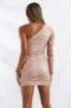 Vivien Vixen Dress Gold sold by Hello Molly