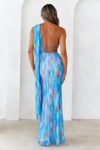 Looks To Love Maxi Dress Blue sold by Hello Molly